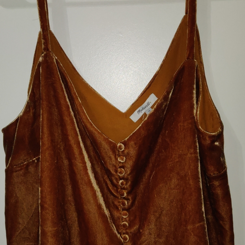 Coachella Boho Velvet Madewell Blouse Sz 16 New